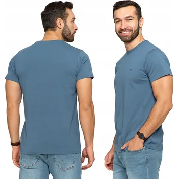 Pánské tričko PÁNSKÉ TRIČKO PREMIUM Tričko Hladké Triko s Výšivkou Loga MORAJ 3XL