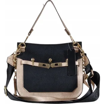 Kabelka Massimo Connti kabelka, typ kufřík, z eko kůže, zlatá