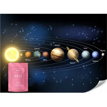 Fototapeta Fototapeta Sluneční soustava Popisky Planet 315x210