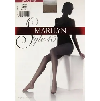 Dámské punčochy Punčocháče Marilyn Style 40 , barva Tabaco, velikost 2-S