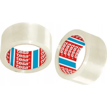 Balicí páska Tesa průhledná, šířka 48 mm, délka 66 m, 1 ks