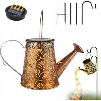 Venkovní osvětlení SOLÁRNÍ ZAHRADNÍ LAMPA LED ZAPICHOVACÍ DEKORACE VODĚODOLNÁ 1200MAH