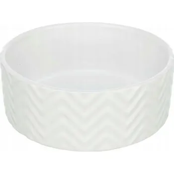 Miska pro psa Jedna keramická miska Trixie bílá 1,6 l