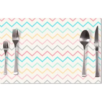 prostírání Sablio Prostírání Šestibarevné klikyháky: 40x30cm