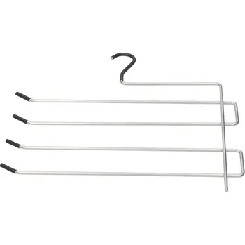 Věšák Šatní ramínko kovový Orion odstíny šedé