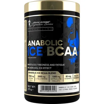 Aminokyselina Kevin Levrone Ice BCAA 375 g Příchuť: citrus-broskev