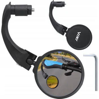 Zrcátko na kolo Zrcátko na kolo VINI MI13 modré antireflexní sklo do řídítek 68 mm