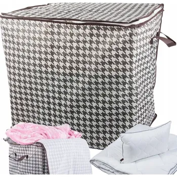 Úložný box ÚLOŽNÝ BOX DO SKŘÍNĚ, TEXTILNÍ ORGANIZÉR NA POVLEČENÍ, OBLEČENÍ, SKLÁDACÍ, 100L