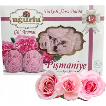 Čokoláda TURECKÉ ANDĚLSKÉ VLASY UGURLU DUBAJSKÁ ČOKOLÁDA ANGEL HAIR RŮŽE 240g