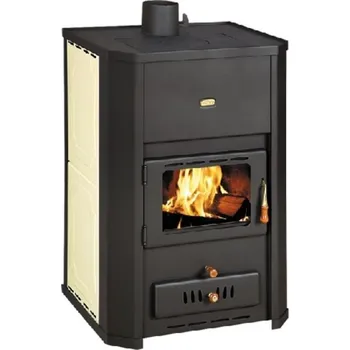 Krbová kamna PRITY WD W24 krbová kamna 24,3kW, s výměníkem, černá - doprava zdarma
