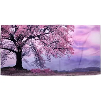 Ručník Sablio Ručník Růžový strom - 70x140 cm