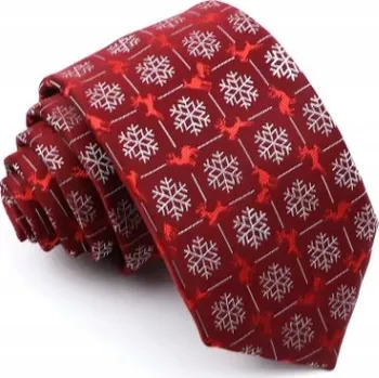 Kravata Ankani úzká červená kravata