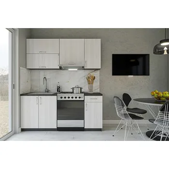 Kuchyňská linka Kuchyňská linka180 SONIA ash surfside