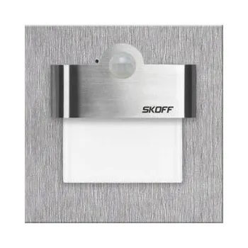 Nástěnné svítidlo Schodišťové svítidlo SKOFF 2,4 W integrovaný LED zdroj 1,8 cm stříbrné
