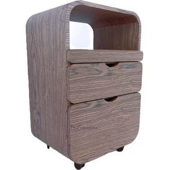 Toaletní stolek Kosmetický stolek FLOW - černý ořech