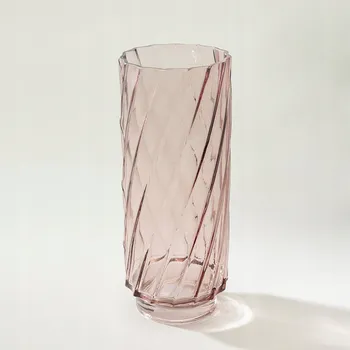Váza Skleněná váza Heather 13x30 cm 13x13x30 cm