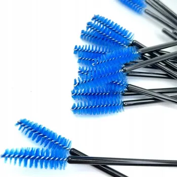 Zubní kartáček Kartáček nylonová rukojeť, černý, modré štětiny (balení 50 ks )