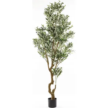 umělá květina Umělý olivovník zelený – přírodní krása a středomořský styl