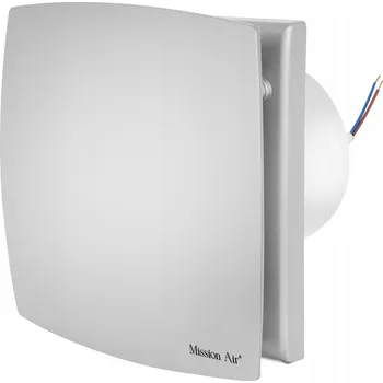 Domácí ventilátor Koupelnový ventilátor Mission Air WINDY 150 Silver H+T 150 mm