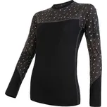 Dámské funkční triko Sensor MERINO IMPRESS XL Černá, Šedá