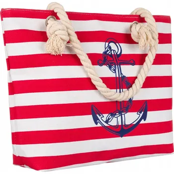 Plážová taška Cedar, polyester, červená