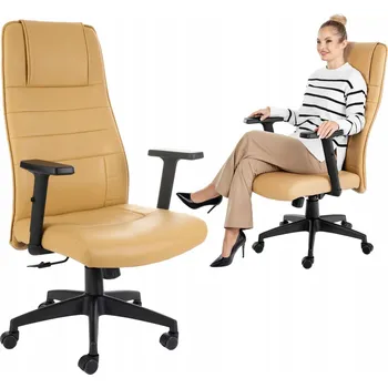 Otočná kancelářská židle di volio béžová