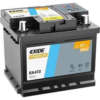 Auto-moto Autobaterie Exide PREMIUM 12V 47Ah 450A EA472