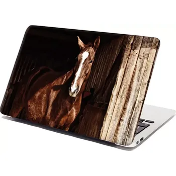 samolepka Sablio Samolepka na notebook Kůň ve stáji - 29x20 cm