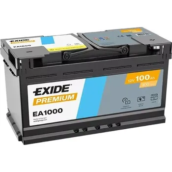 Auto-moto Baterie startovací EXIDE PREMIUM P+ 100AH/900A 353X175X190