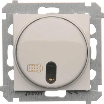 vypínač Vypínač tlačítkový, s možností dálkového ovládání, s relé, jednoobvodový, 8 A /, Simon 54 DWP10P.01/11, bílá