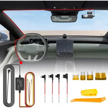 Napájecí adaptér do auta pro kamery/radarové detektory, mini USB, 12V-24V na 5V 2,5A