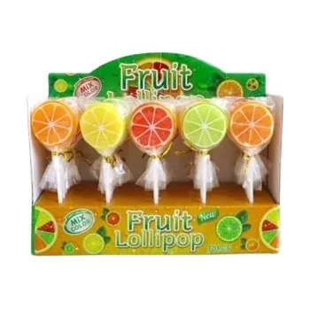 Bonbon Ovocné lízátka Mix barev kusů Lízátka