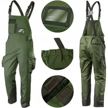 Pracovní oblečení ZAHRADNICKÉ PRACOVNÍ KALHOTY CAMO OLIVE VELIKOST L 81-242 NEO TOOLS