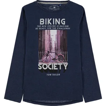 Chlapecká mikina Chlapecká mikina s dlouhým rukávem Tom Tailor, vel. 176