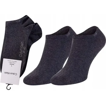 Dámské ponožky Ponožky Calvin Klein 701218707003 šedé, velikost 39-42