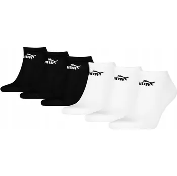 Pánské ponožky PUMA PONOŽKY ELEMENTS ČTVRTINOVÉ 6BALENÍ 93875803 velikost 43-46