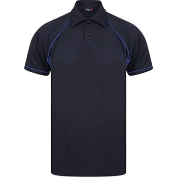 Pánské tričko Finden+Hales Pánská funkční polokošile LV370 Navy-Royal M