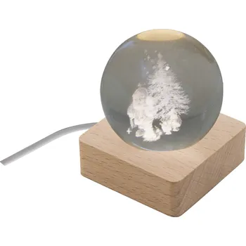 Vánoční dekorace Borealis vánoční světelná koule