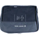Sada cestovních organizérů do kufru 7 ks, velké, 2 modrá jeans