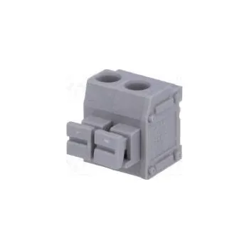 Elektronická součástka Svorkovnice do plošného spoje úhlové 90° 5mm póly 2 na PCB