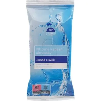 Hygienický ubrousek de Miclén Tip Line vlhčené ubrousky (15ks/fol)