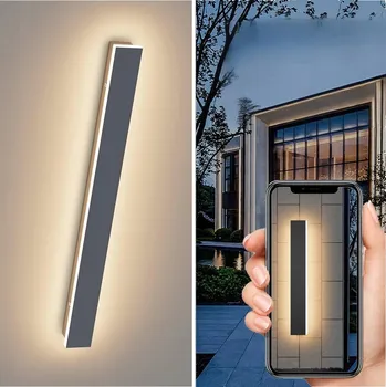 Nástěnné svítidlo LED FASÁDNÍ SVÍTIDLO NÁSTĚNNÉ VENKOVNÍ 20W 60cm IP65