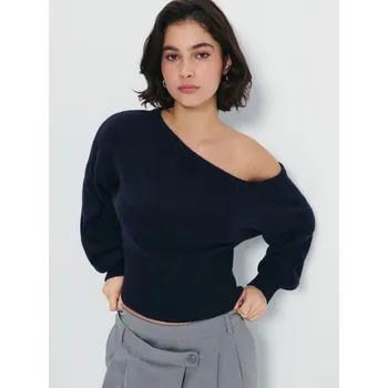 Dámská móda Svetr - L - House - námořnictvo - 206GH-59X
