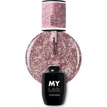 Přípravek na nehty MYLAQ Hybridní lak na nehty MY LAST PARTY 5 ml