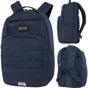 Školní batoh CoolPack s více přihrádkami modrý 27 l