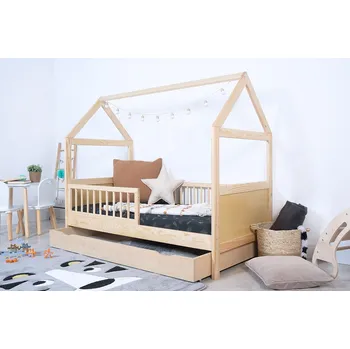 Dětská postel Domečková postel ELIS přírodní
