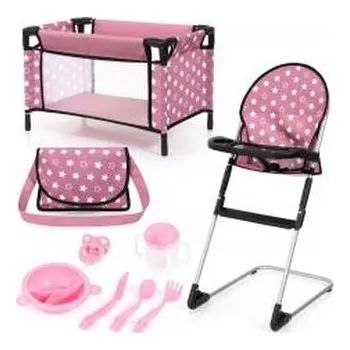 Panenka Zestaw podróżny 9w1 różowy