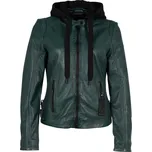 Kožená bunda z Mauritius - G2wAlya - Ženy - tmave zelená