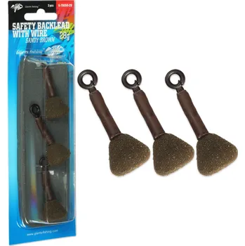 Giants fishing Zátěž Safety Backlead with Wire Sandy Brown(3pc)|28g (1.0 oz)