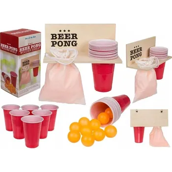 Alkoholická hra Lampionky.cz Beer Pong 12 kelímků 12 míčků